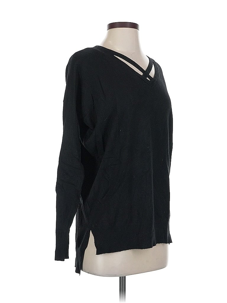 Pre-owned Lulus Pullover Sweater In Black