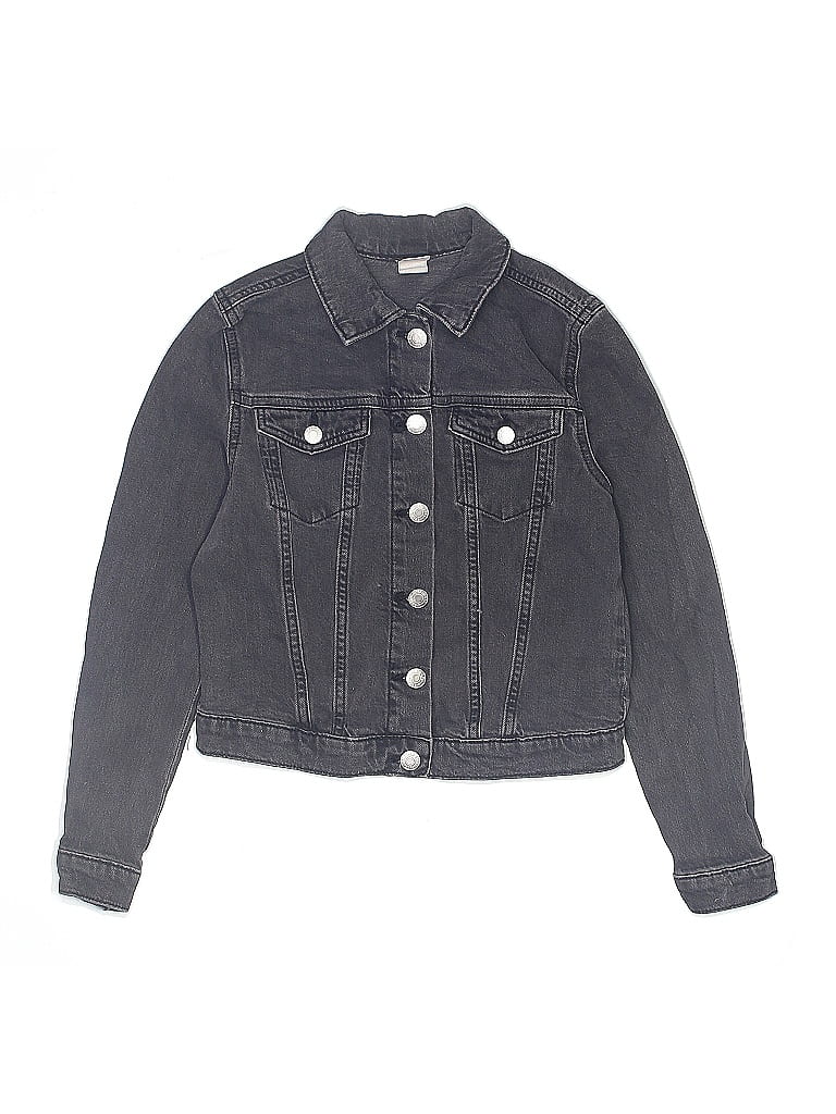 Pre-owned H&m Kids' Denim Jacket In Gray