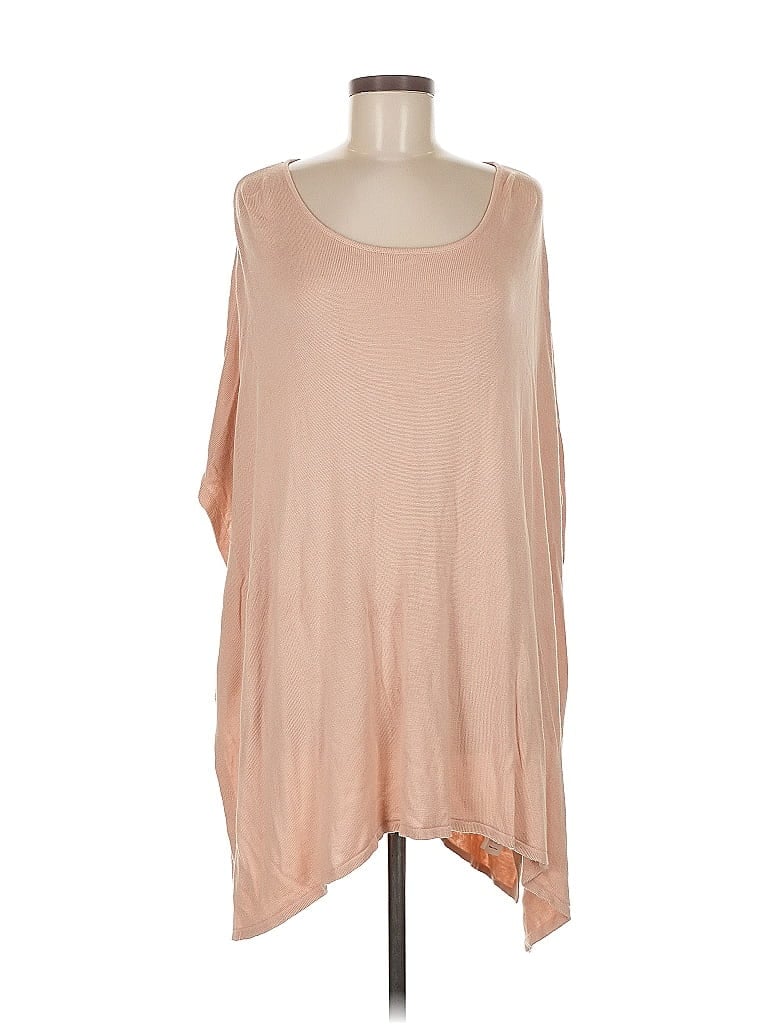 Pre-owned Lascana Poncho In Brown