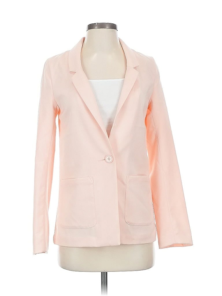 Pre-owned Divided By H&m Blazer Jacket In Pink
