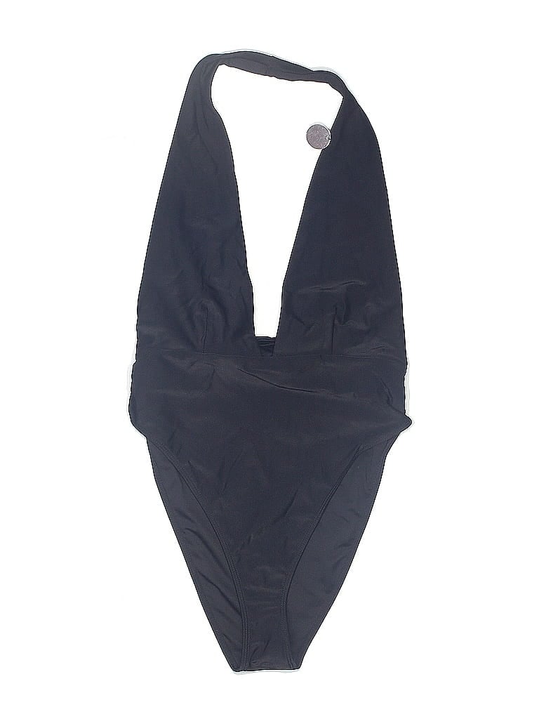 Pre-owned Forever 21 One Piece Swimsuit In Black