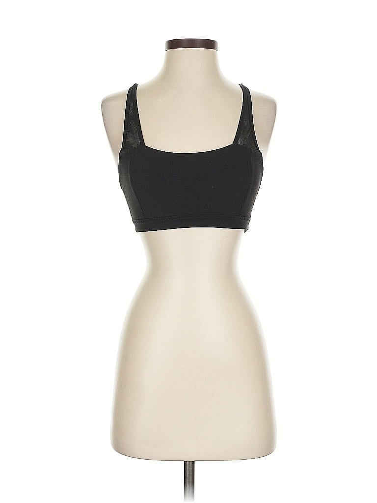 Pre-owned Athleta Sports Bra In Black