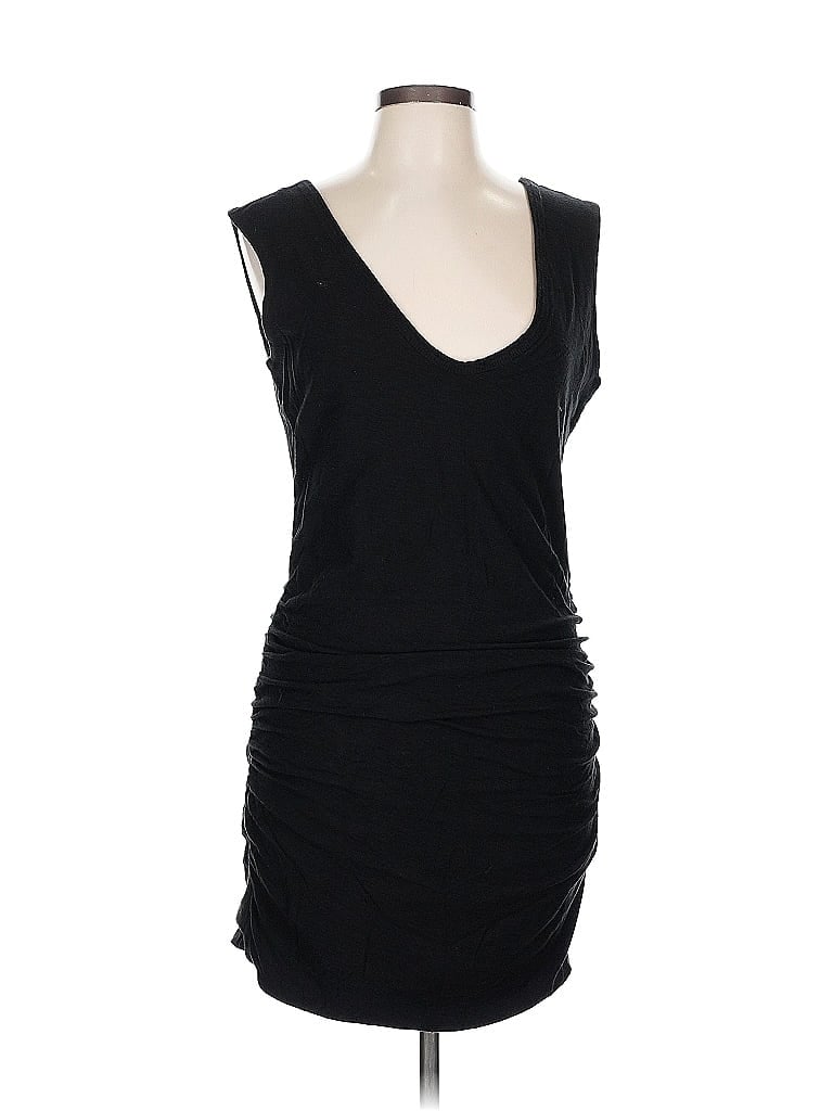 Pre-owned James Perse Cocktail Dress In Black