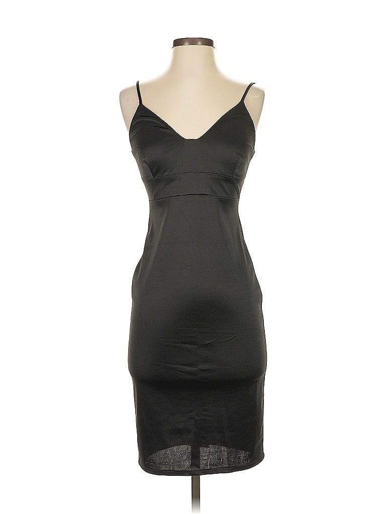 Pre-owned Lulus Cocktail Dress In Black