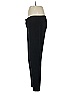 Ecru Solid Black Active Pants Size 8 - photo 5