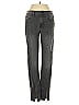FRAME Denim Chevron-herringbone Gray Jeans Size 24 waist - photo 1