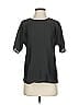 J.Crew 100% Polyester Black Short Sleeve Blouse Size XS - photo 1