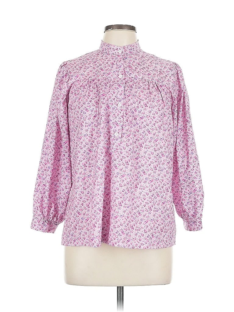 UNBRANDED Pre-owned 3/4 Sleeve Blouse In Pink