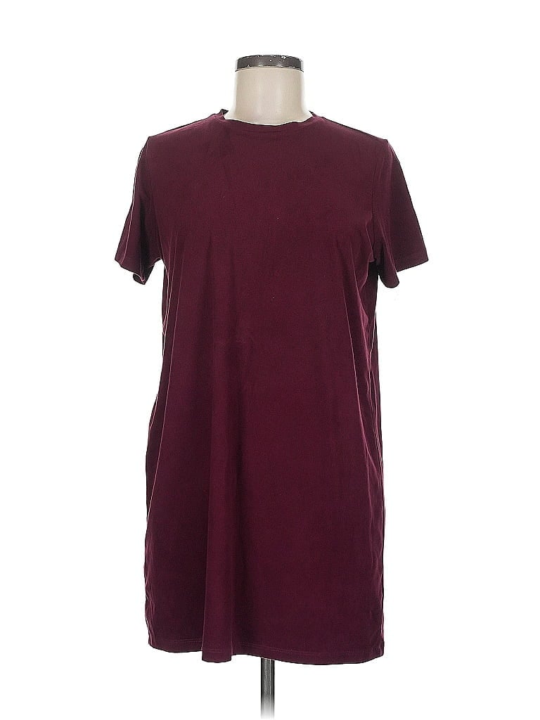 Pre-owned Brandy Melville Casual Dress In Burgundy