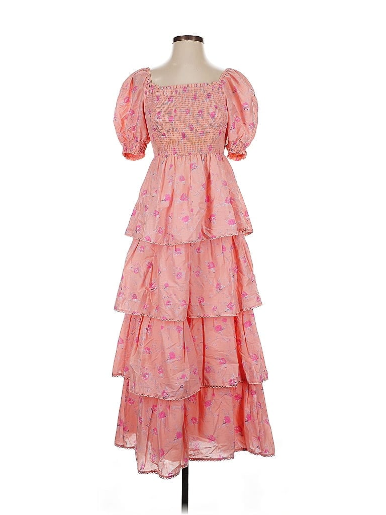 Click to view more detailed imagery on our partner's website Pre-owned Loveshackfancy Cocktail Dress In Pink