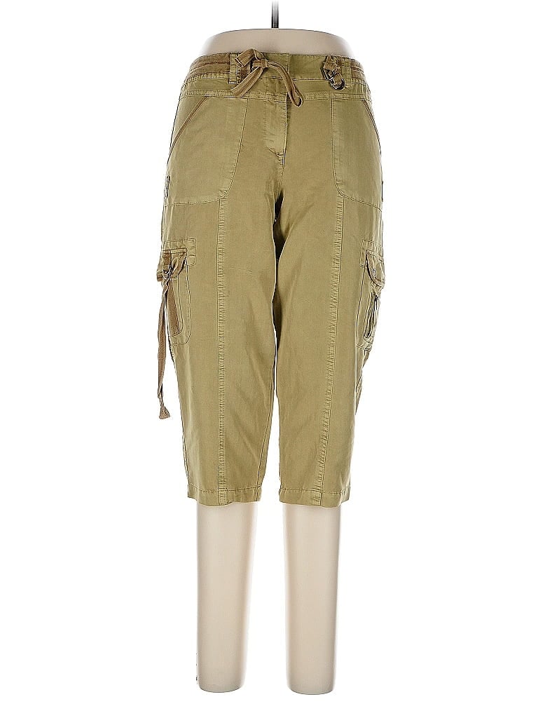 Pre-owned Sandro Cargo Pants In Green