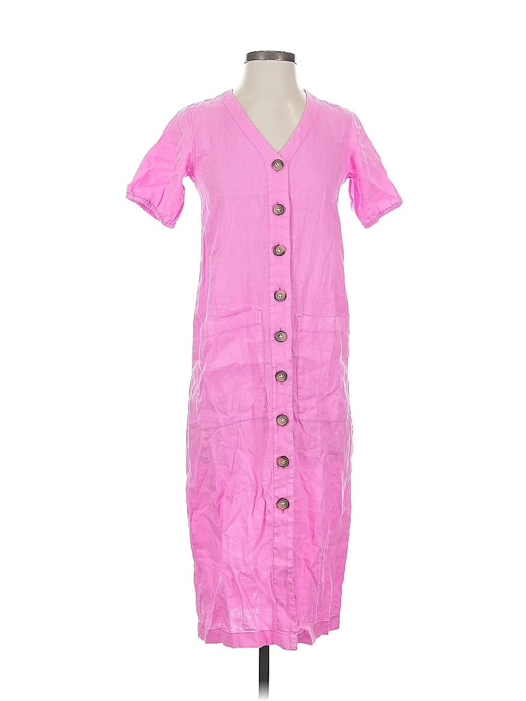 Pre-owned Lou & Grey Casual Dress In Pink