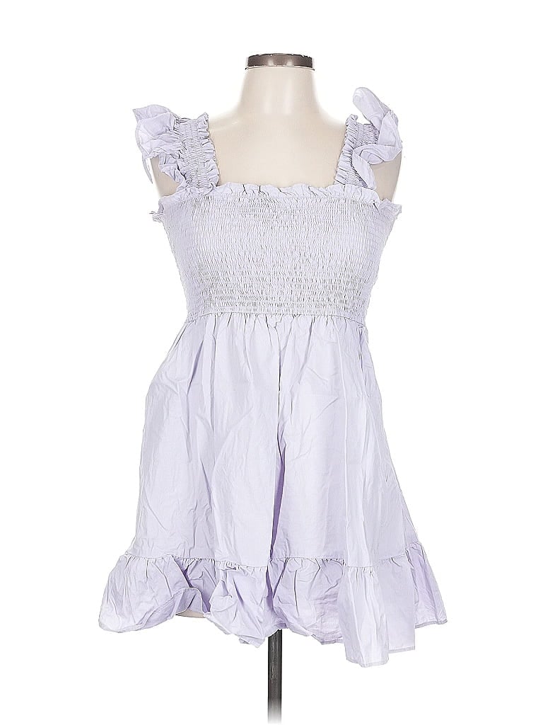 Pre-owned Mi Ami Casual Dress In Purple