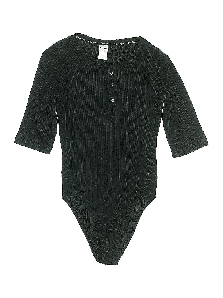Pre-owned Calvin Klein Bodysuit In Black