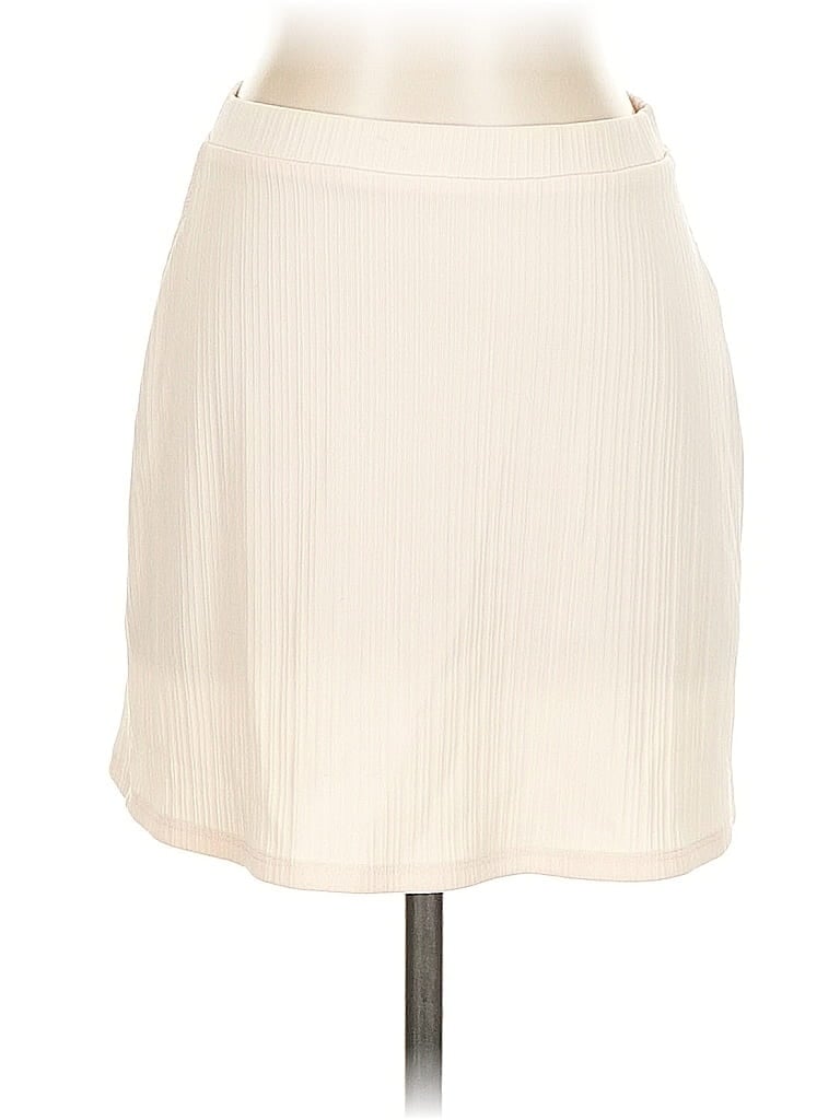 Pre-owned Reformation Casual Skirt In White