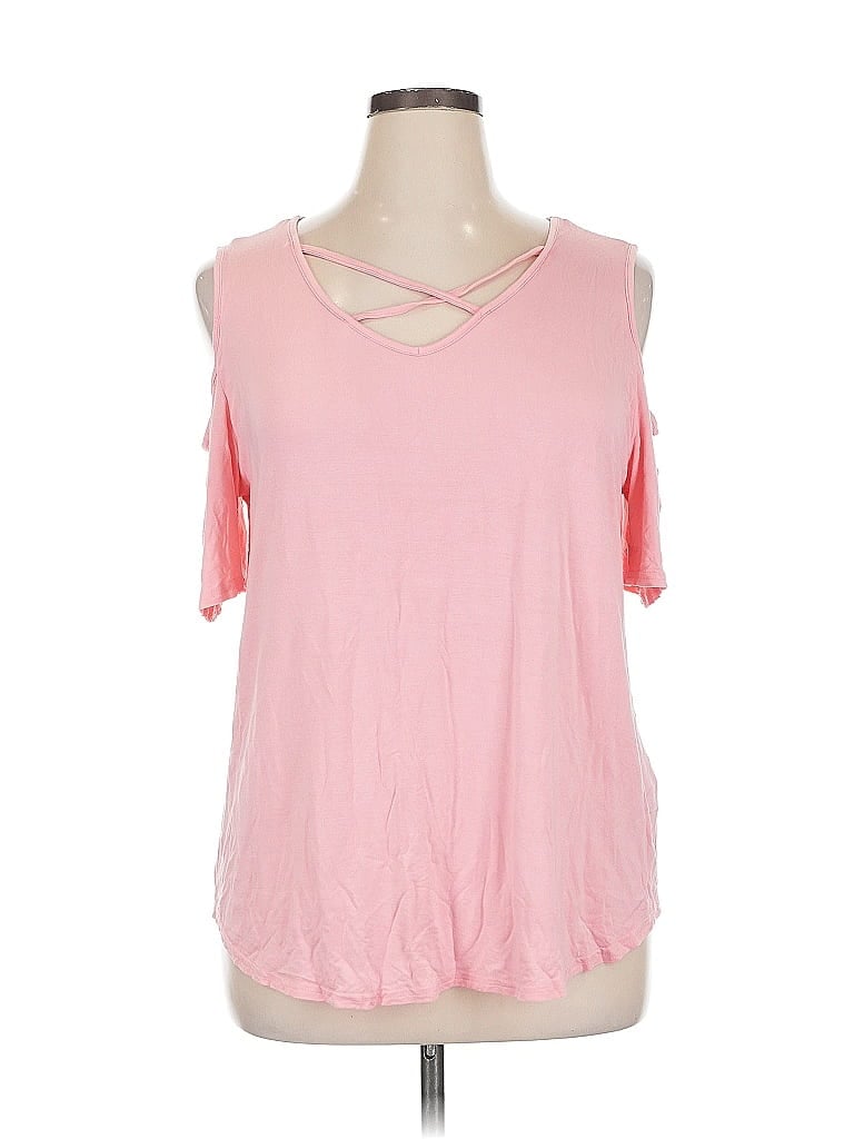 Pre-owned Unbranded Sleeveless T-shirt In Pink