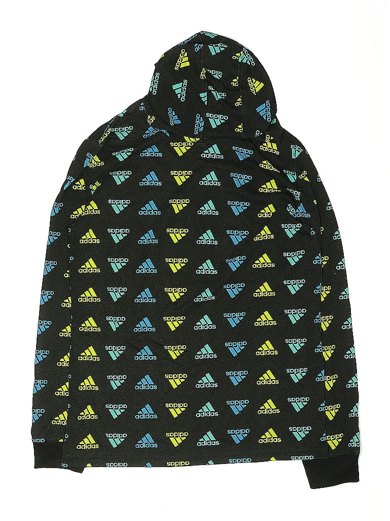 Click to view more detailed imagery on our partner's website Pre-owned Adidas Originals Kids' Poncho In Black