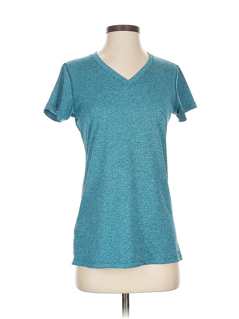 Pre-owned Eddie Bauer Active T-shirt In Blue