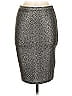 Material Girl Tweed Silver Formal Skirt Size M - photo 1
