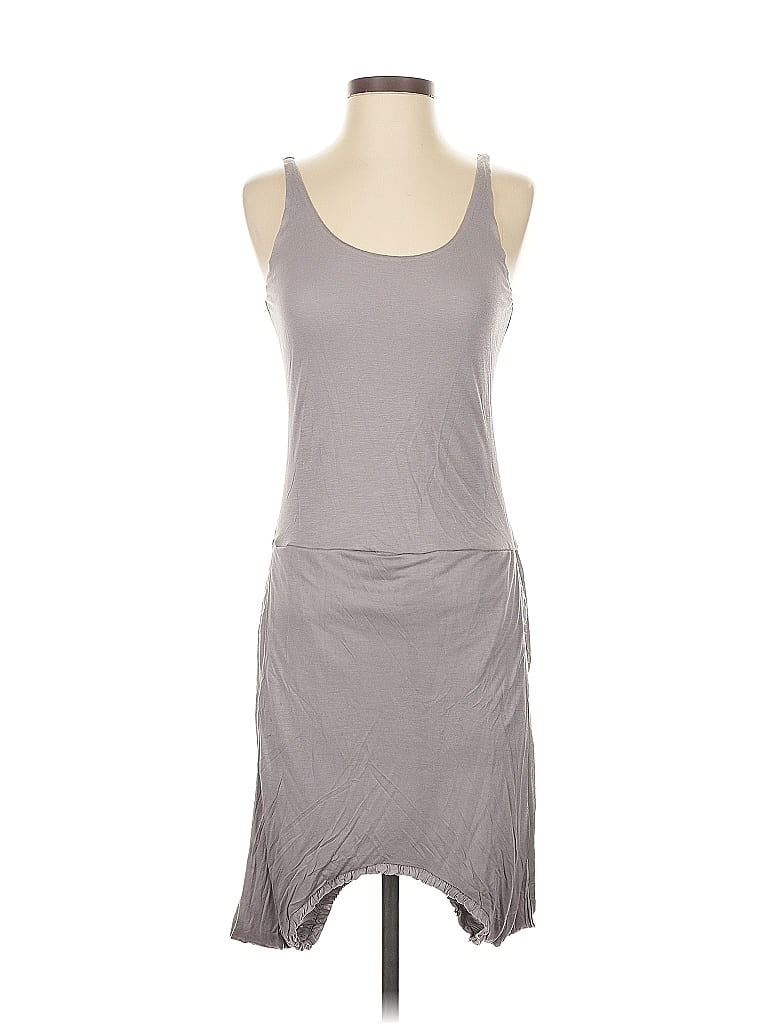 Pre-owned Bordeaux Casual Dress In Gray