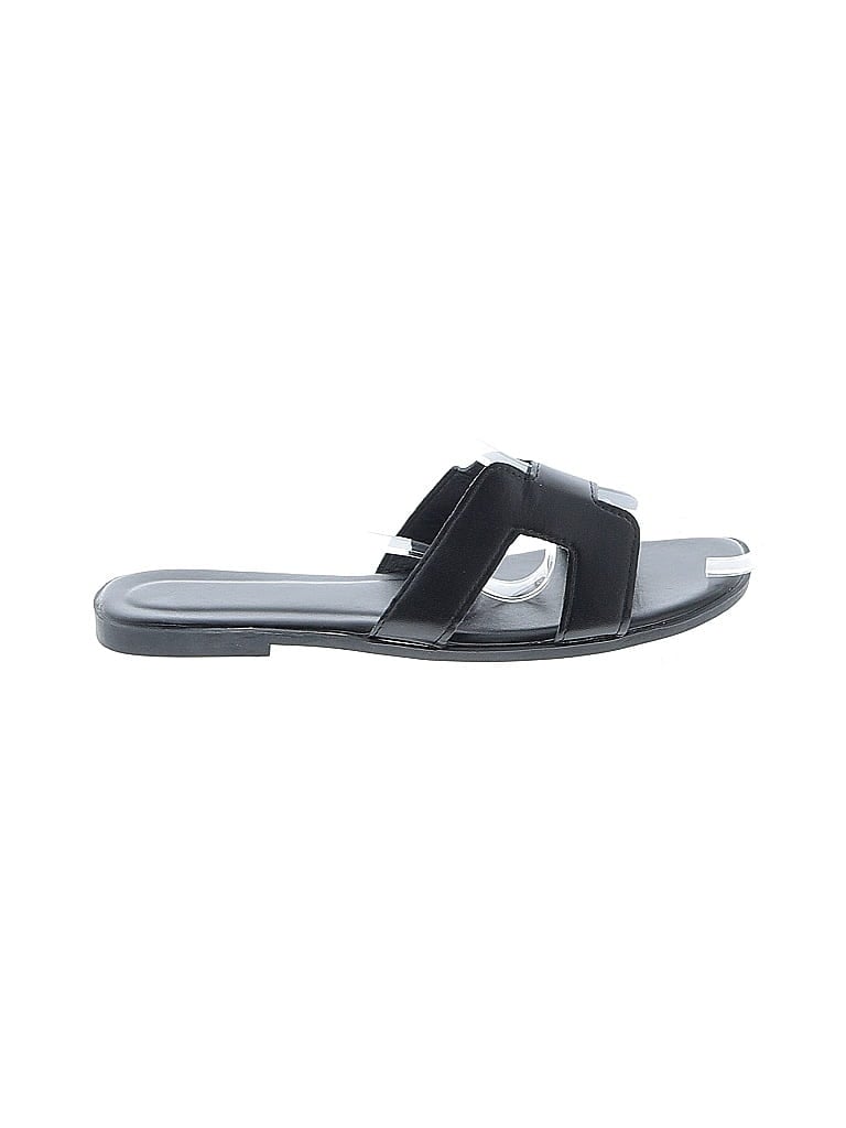 Pre-owned Unbranded Sandals In Black