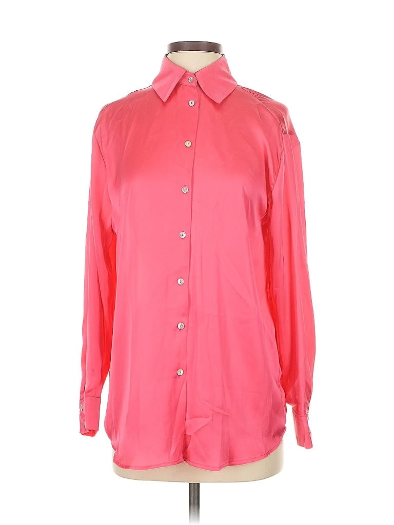 Signature 8 Long Sleeve Blouse In Pink