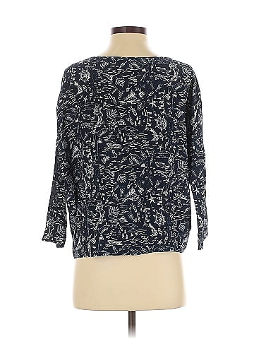 Steven Alan 3/4 Sleeve Silk Top (view 2)