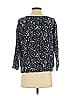 Steven Alan 100% Silk Blue 3/4 Sleeve Silk Top Size P (petite) - photo 2