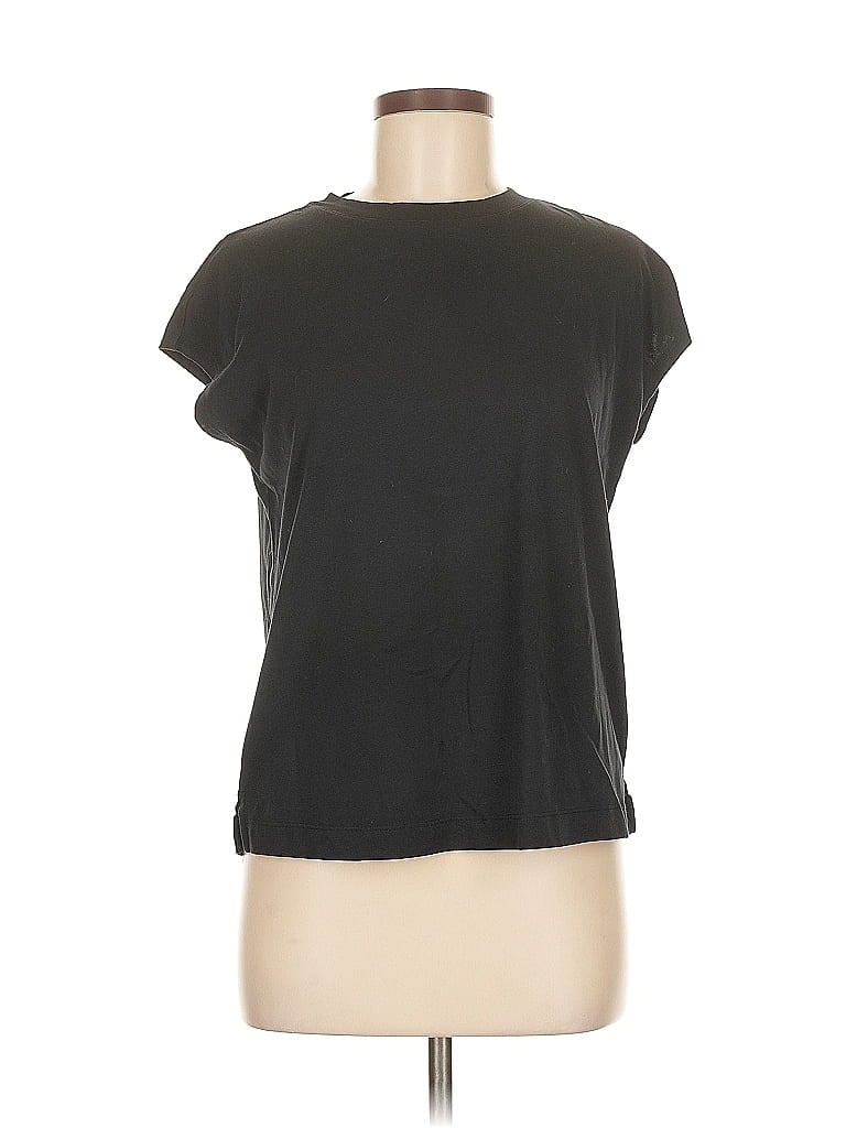 Pre-owned Unbranded Short Sleeve T-shirt In Black