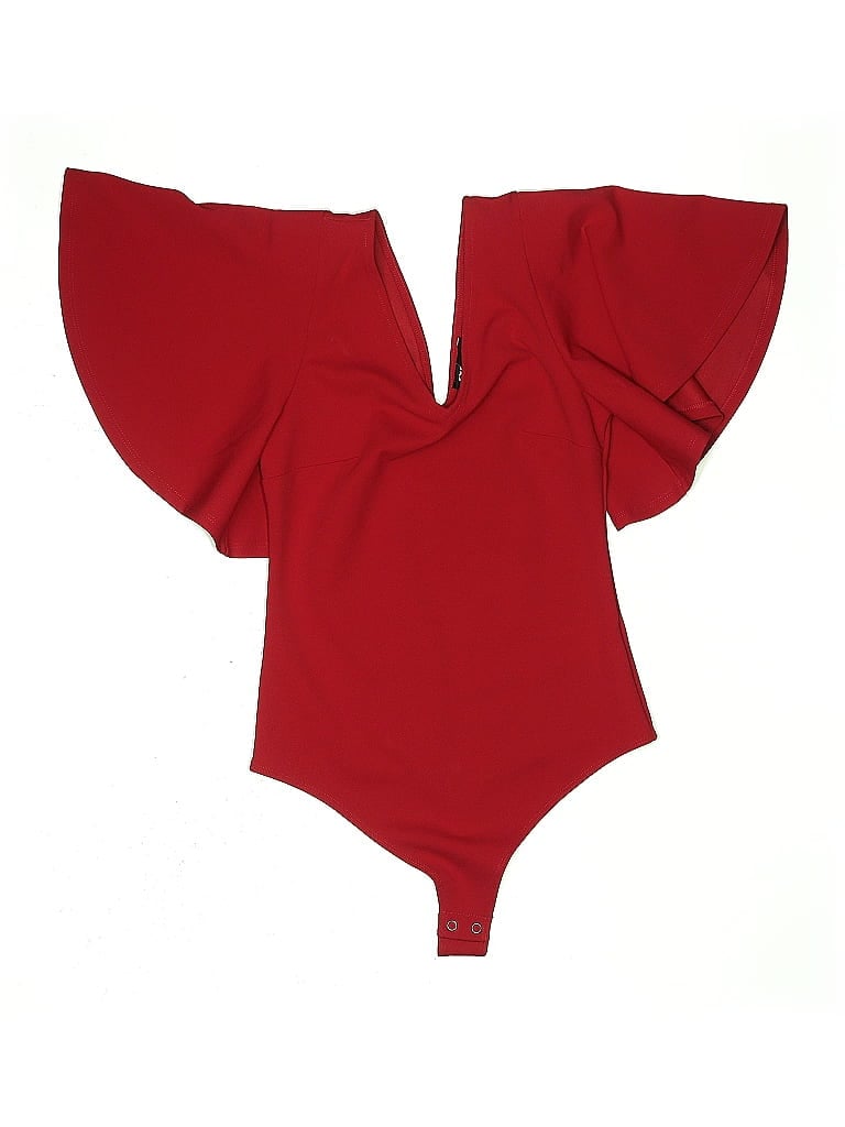 Pre-owned Express Bodysuit In Red