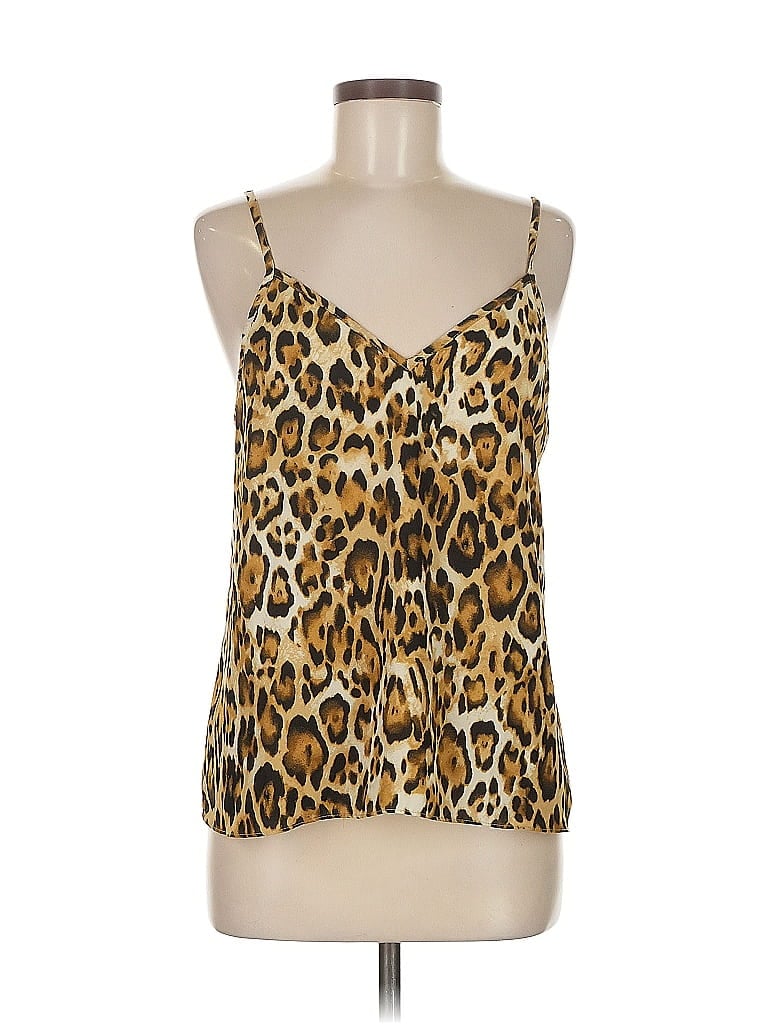 Pre-owned Abound Sleeveless Top Gold Sweetheart Neckline Tops