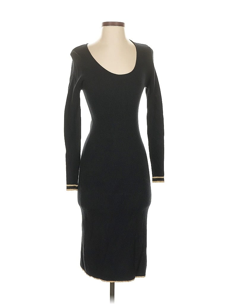 Pre-owned Cupcakes And Cashmere Casual Dress In Black