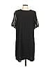 Ann Taylor 100% Polyester Black Casual Dress Size 12 - photo 1