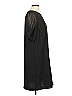 Ann Taylor 100% Polyester Black Casual Dress Size 12 - photo 4