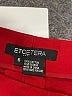 Etcetera 100% Cotton Red Jeans Size 6 - photo 3