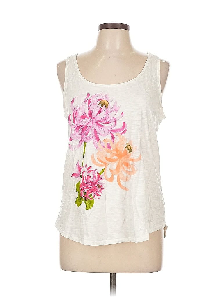 Pre-owned Old Navy Sleeveless T-shirt In White