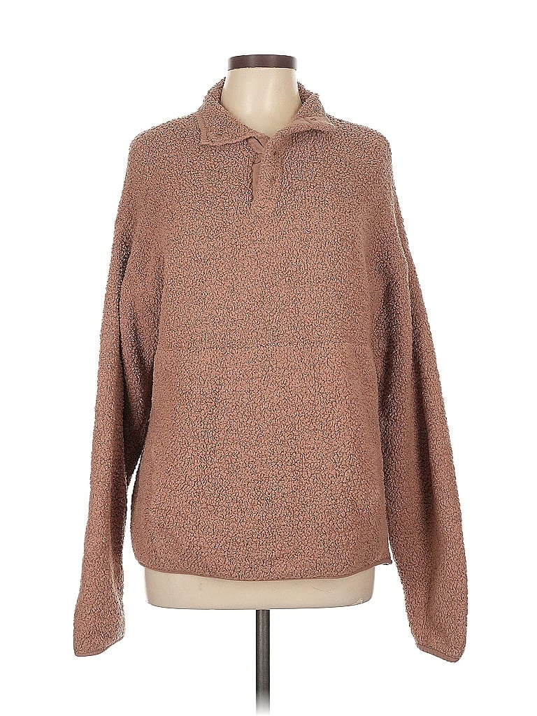 Pre-owned Unbranded Pullover Sweater In Brown