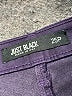 Just Black Purple Jeans Size 25 waist (petite) - photo 7