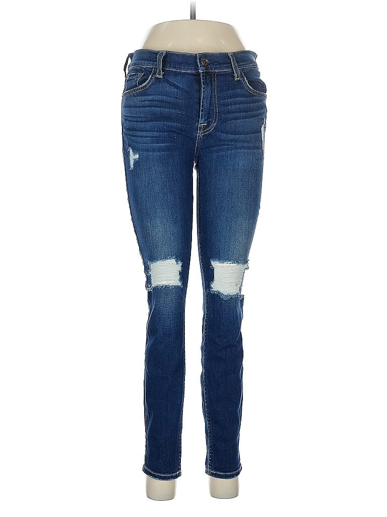 7 FOR ALL MANKIND Pre-owned Jeans In Blue