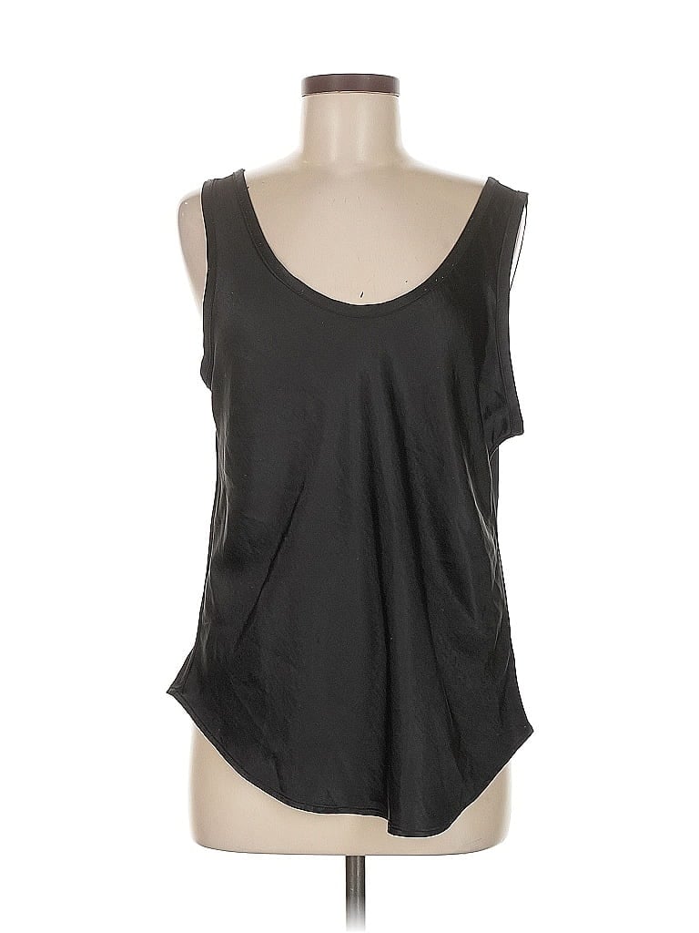Pre-owned Gap Sleeveless Top Black Scoop Neck Tops