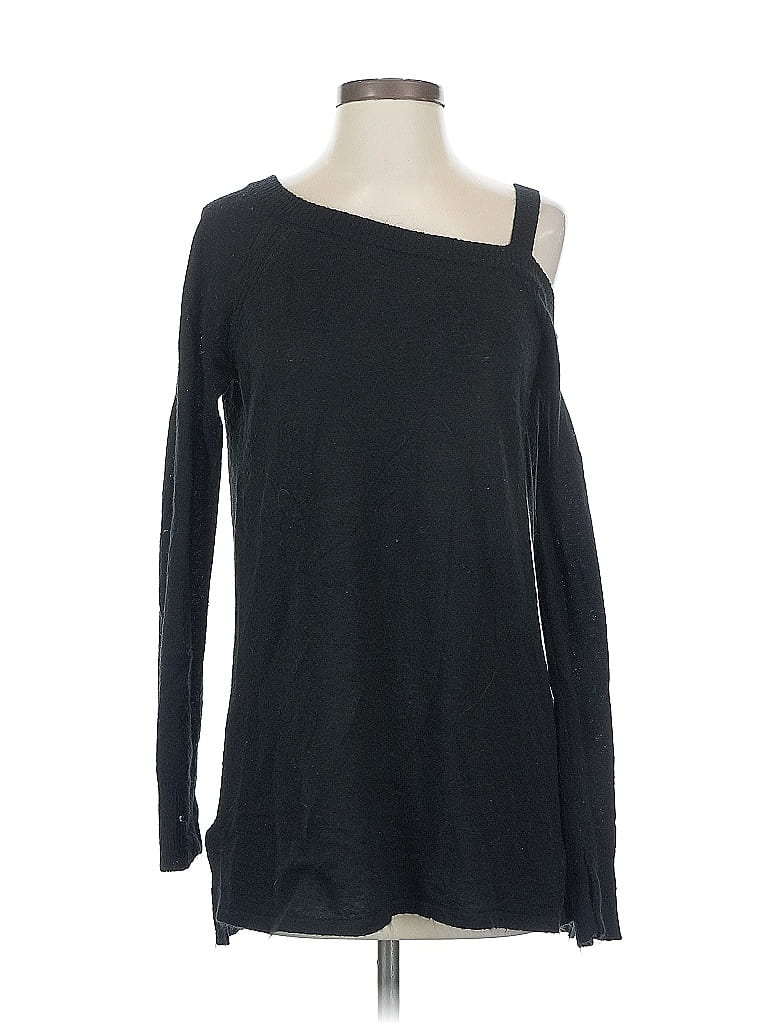 Pre-owned Sanctuary Pullover Sweater In Black