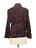 Notations Paisley Red Blazer Size L (petite) - photo 2