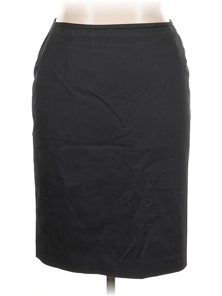 Pre-owned Unbranded Formal Skirt In Black