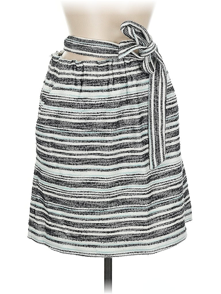 Pre-owned Ann Taylor Loft Casual Skirt In Gray