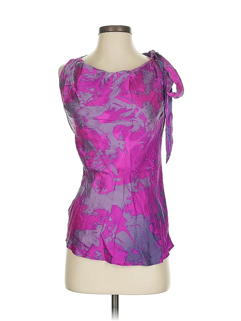 CABI Pre-owned Sleeveless Blouse In Purple