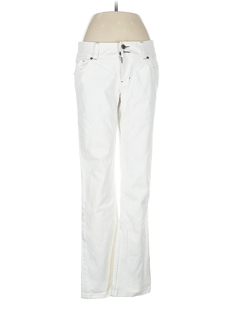 Pre-owned Cabi Casual Pants In White