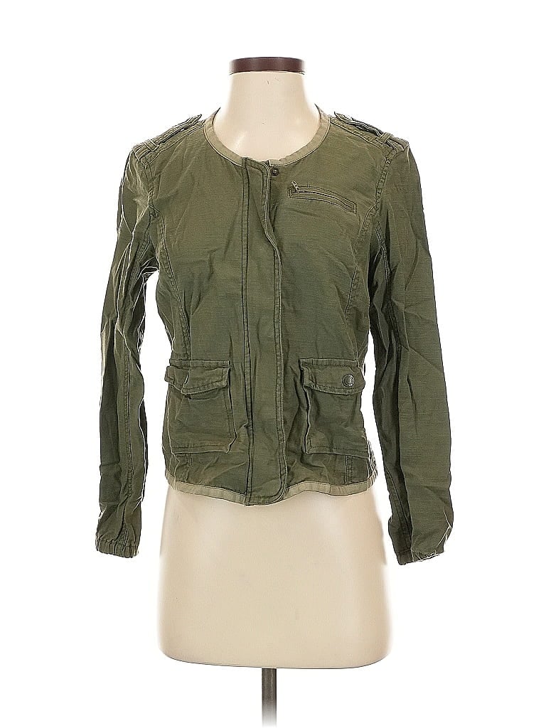 Pre-owned Abercrombie & Fitch Jacket In Green
