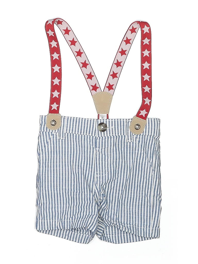 Click to view more detailed imagery on our partner's website Pre-owned Cat & Jack Babies' Overall Shorts In Blue