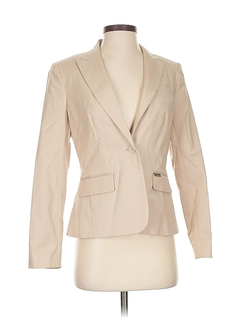 Pre-owned Calvin Klein Blazer Jacket In Brown