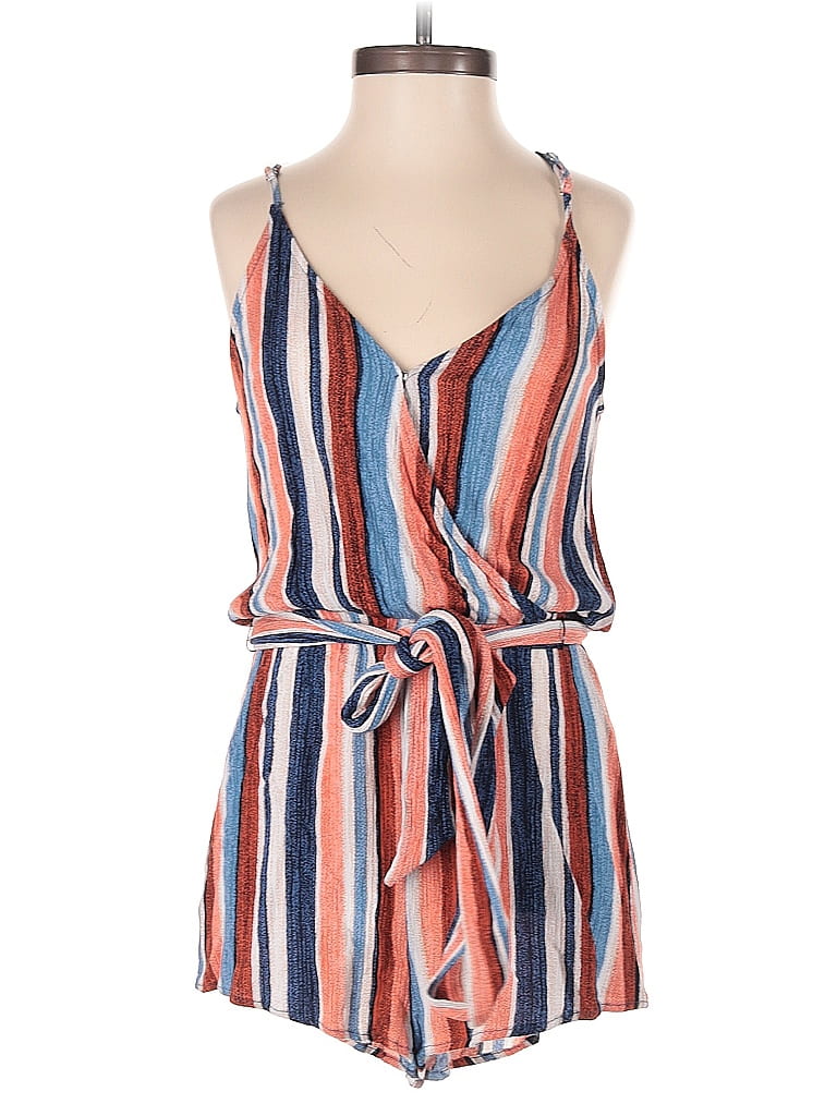 Pre-owned Lulus Romper In Orange